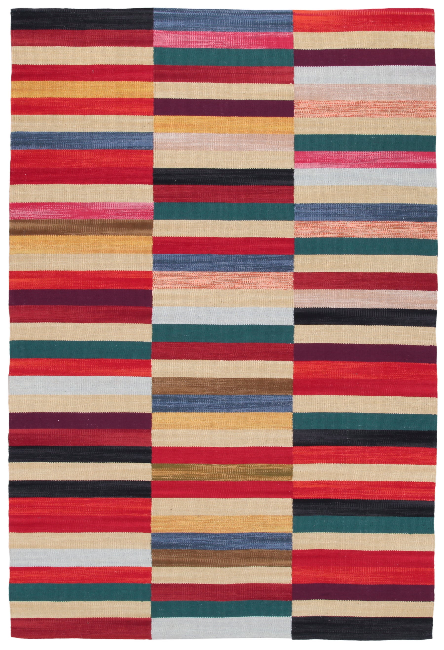 KILIM Oryginalny Autentyczny Ręcznie Robiony 200x140 CM