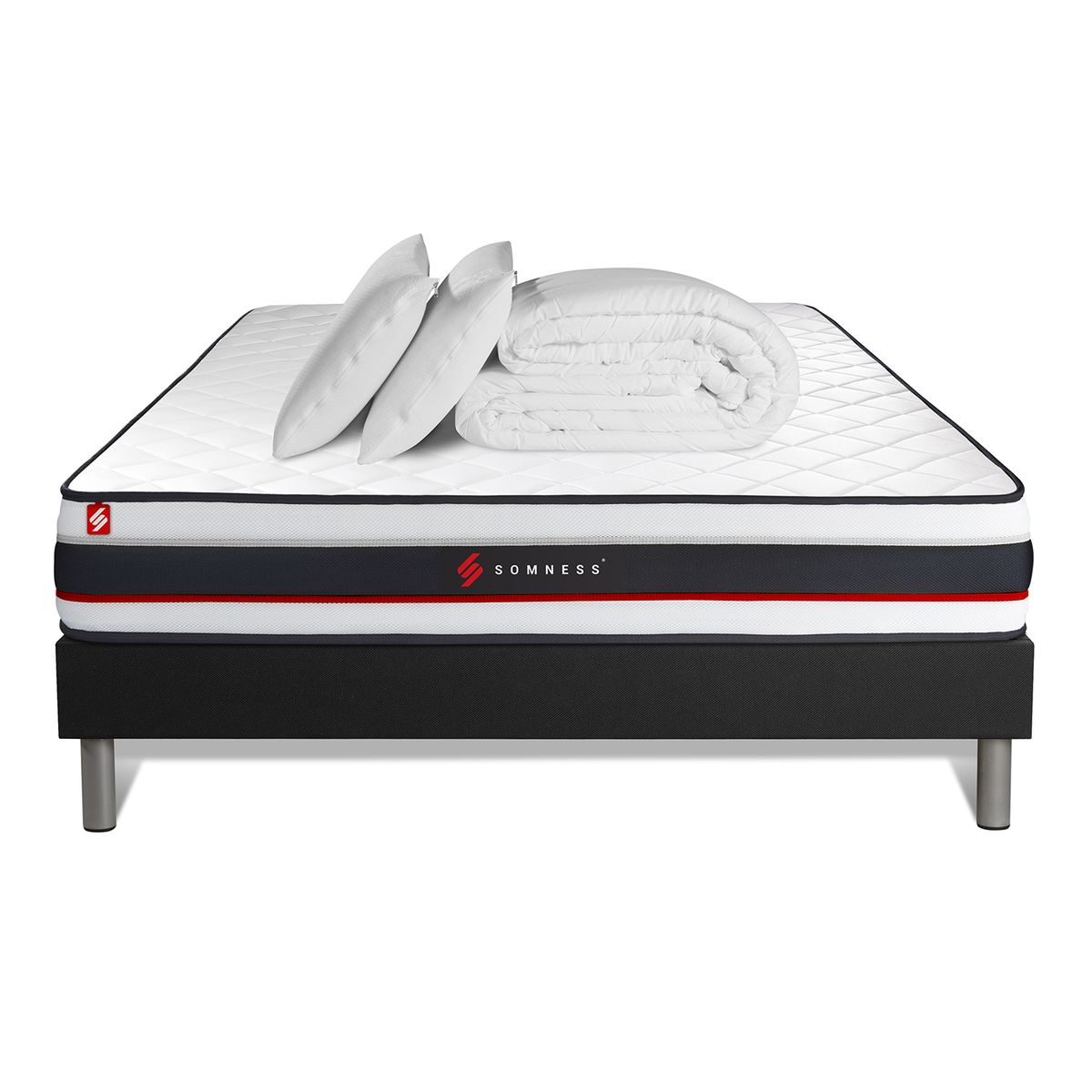 Matelas Pour Landau/Couffin 67x30x4 Cm - Mousse HQ Épaisse - Housse Amovible Lavable - Fabriqué Au Royaume-Uni