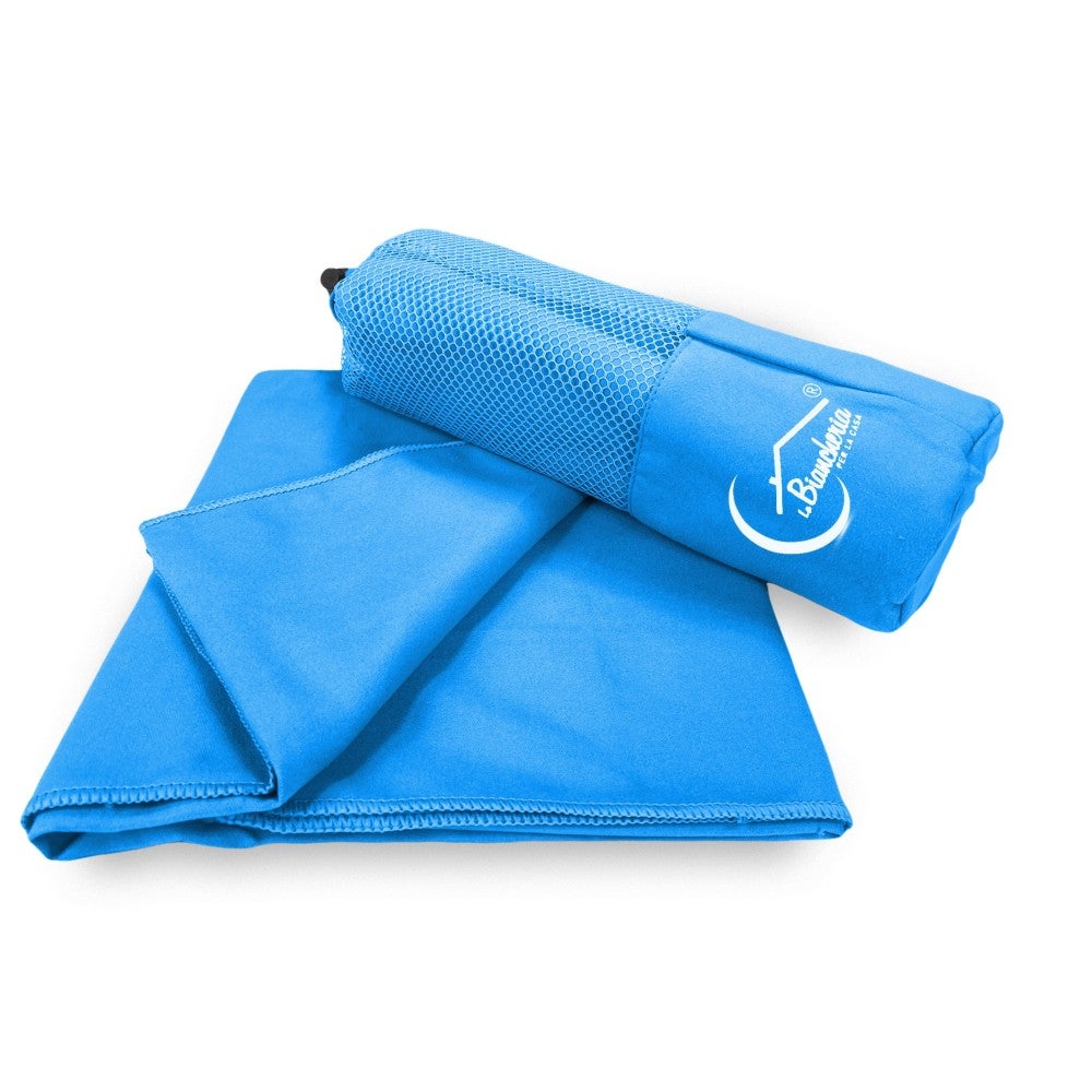 Lot De 2 Serviettes Rafraîchissantes 120x30 Cm - Douces, Respirantes, Microfibre - Grises