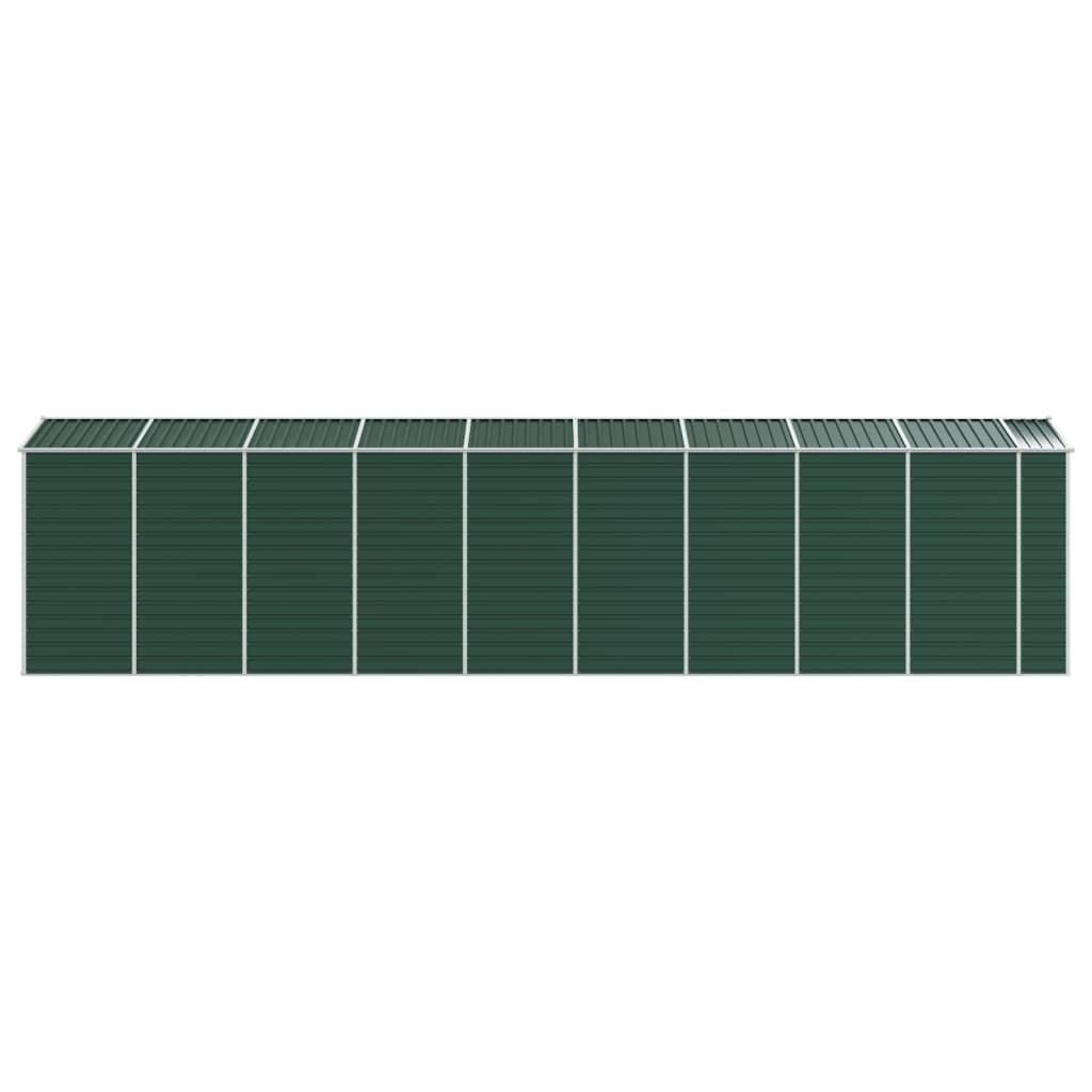 Maison Exclusive - Abri de jardin vert 191x810x198 cm acier galvanisé - 6