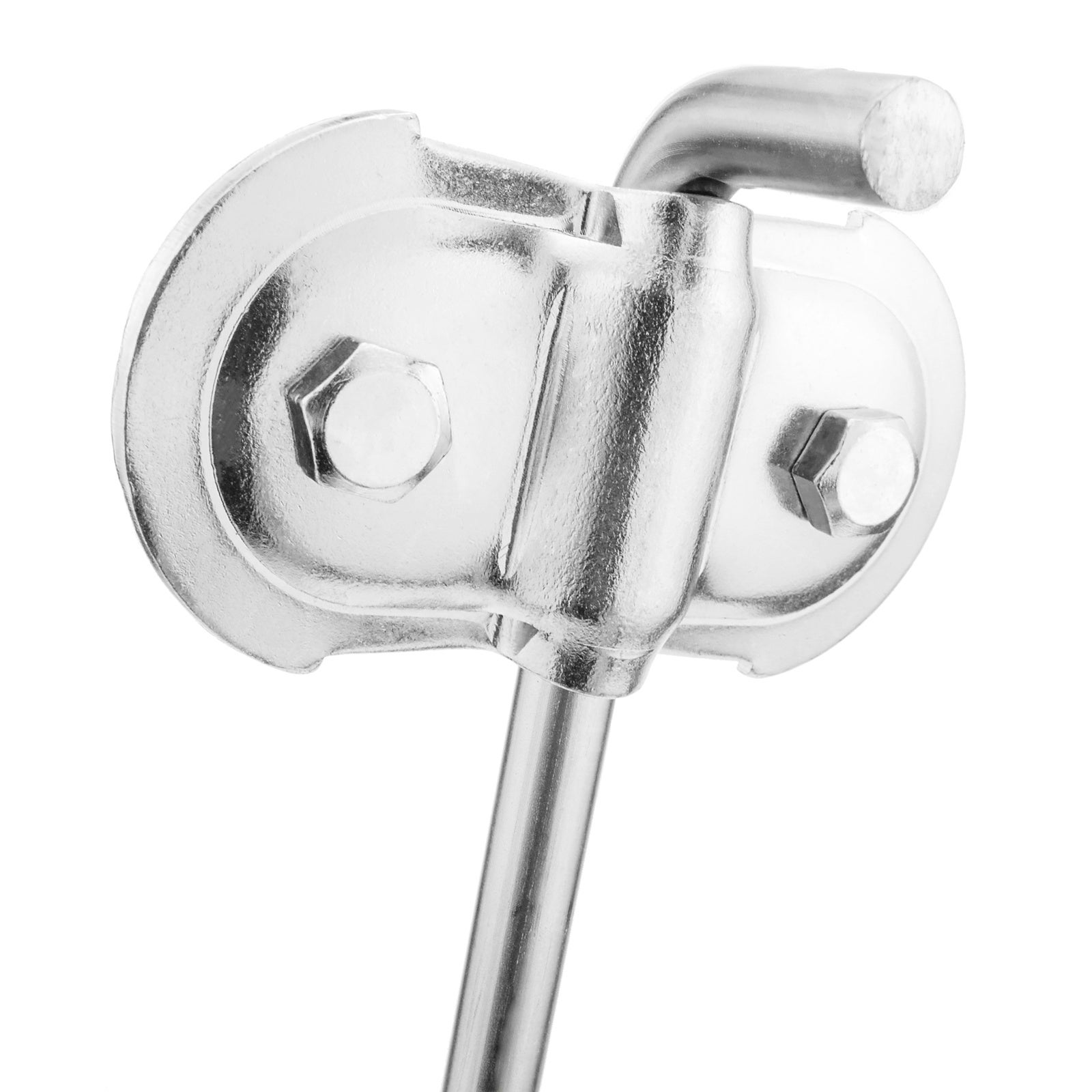 Gancio multiuso da parete in acciaio zincato 75x150x210 mm - 3