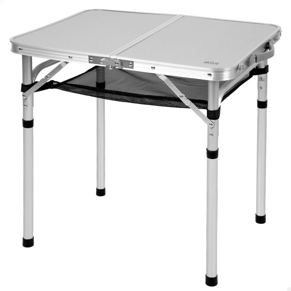 Aktive mesa plegable camping maletín antideslizante beige c/red auxiliar