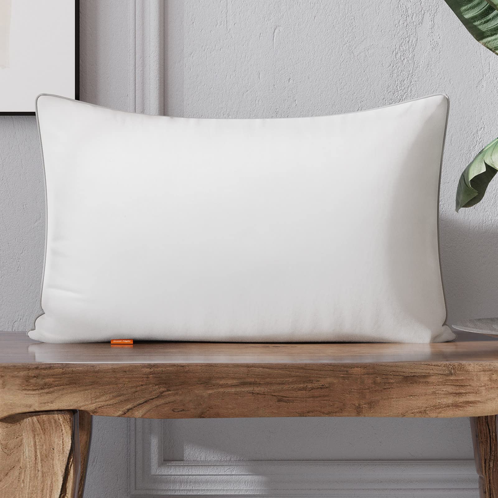 Cuscino Sweetnight 48x74cm - Federa Cotone, Anti-russamento, Qualità Hotel, Regolabile E Lavabile - Foto 7