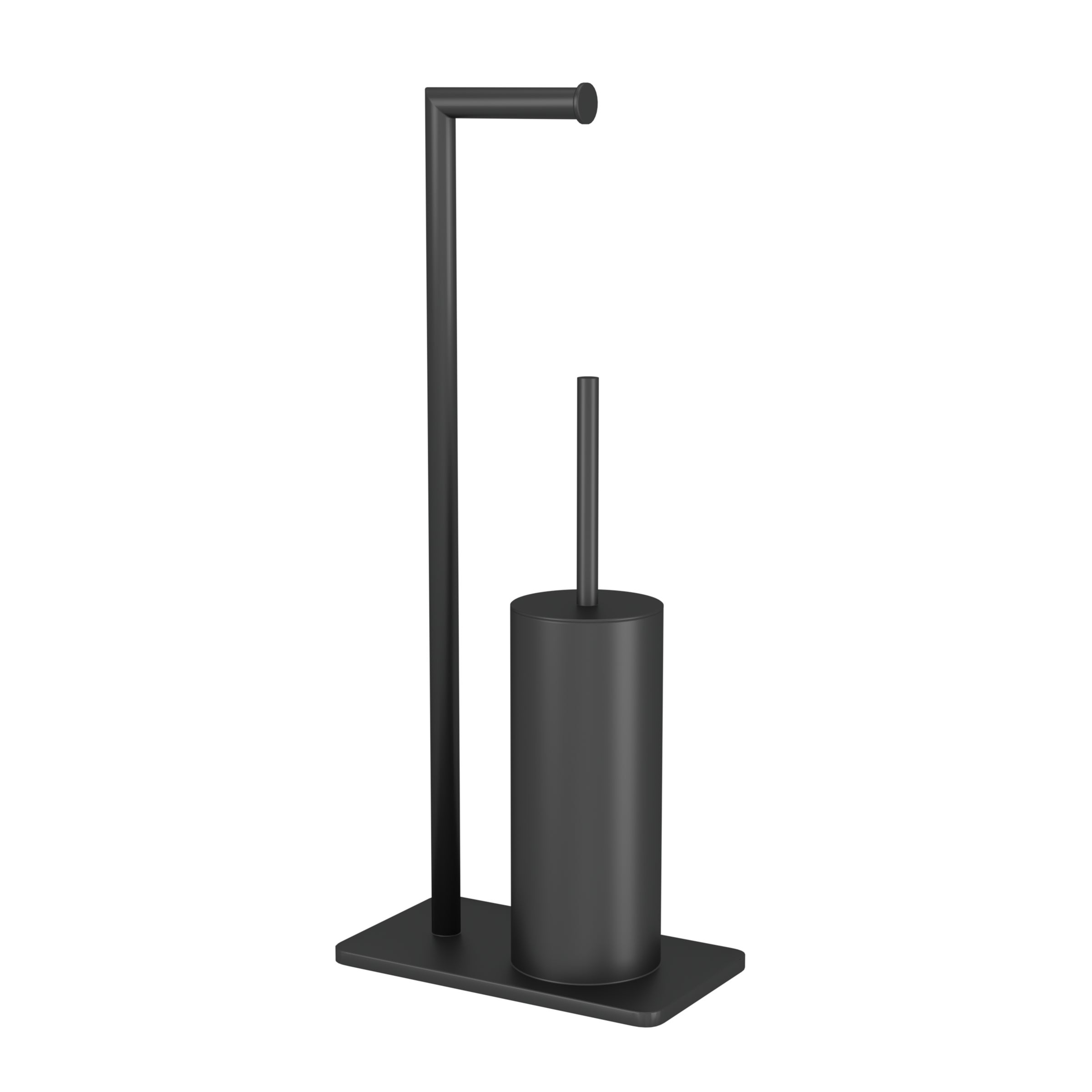 Brosse WC noir mat avec socle - BRUSHY WC - 3