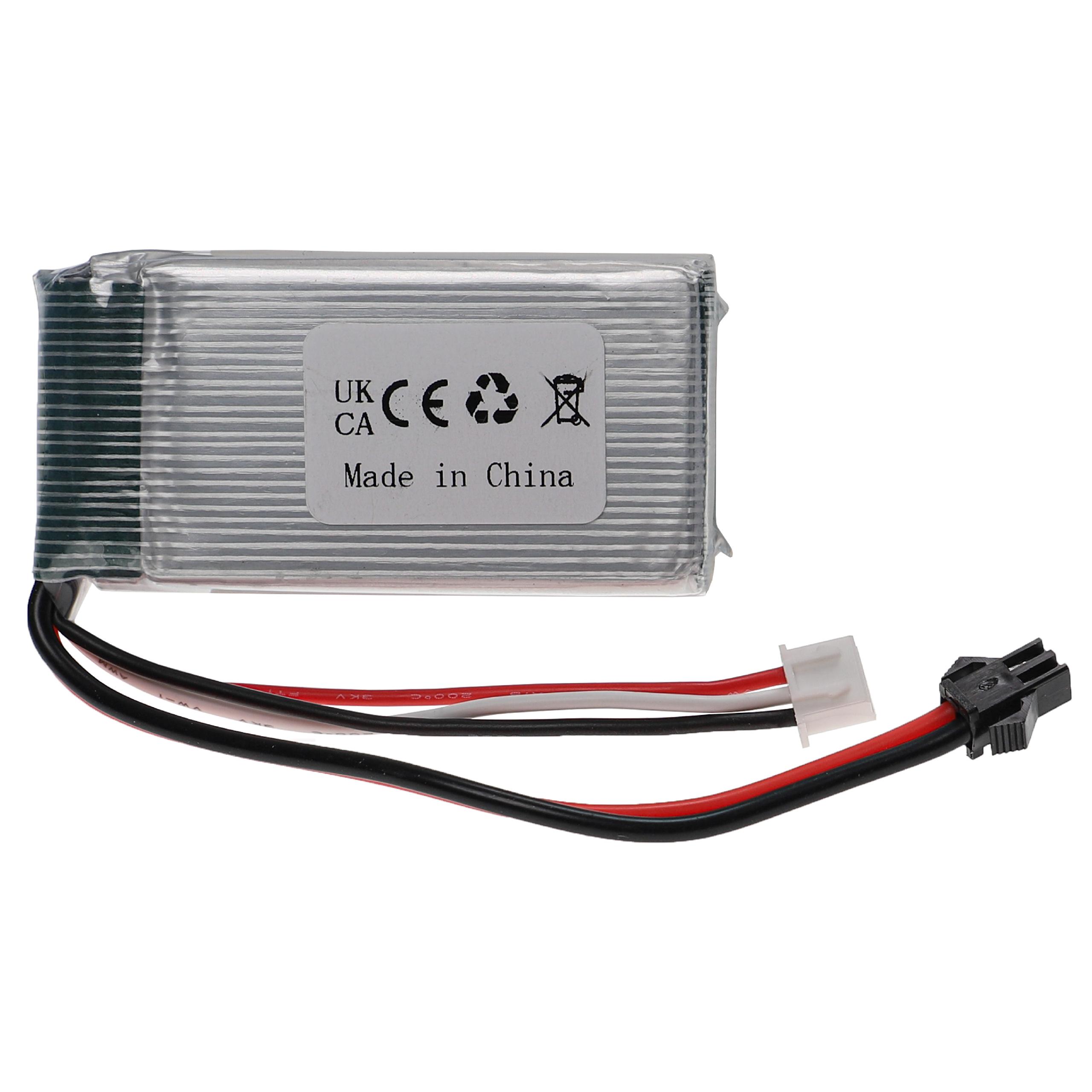 Batterie Li-Po 7.4V 1000mAh Avec Connecteur JST-SYP-2P - Pour Modélisme RC, Voitures, Hélicoptères, Avions