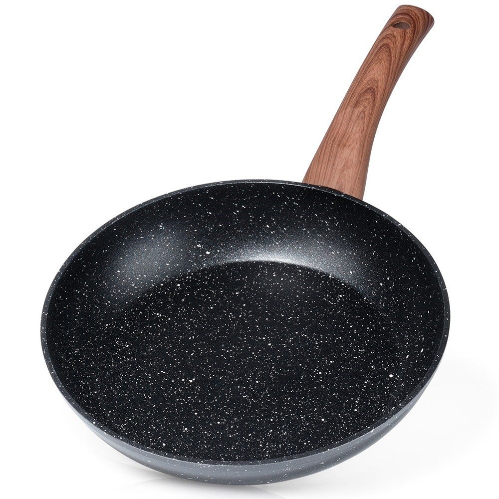 Patelnia granitowa BLACK&amp;WOOD 24 cm