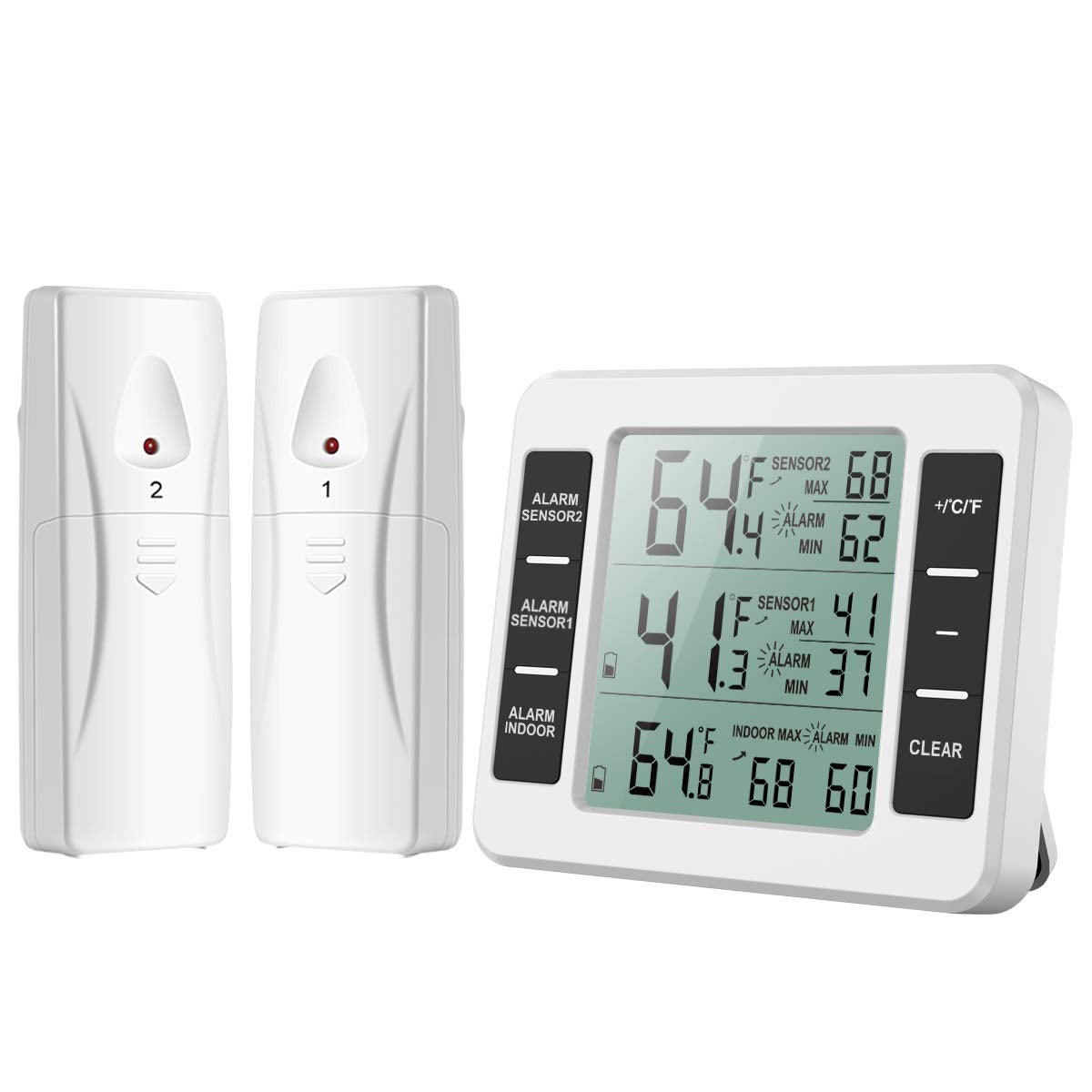 Thermomètre Frigo Connecté Alarme Congélateur, Intérieur/Extérieur — free download
