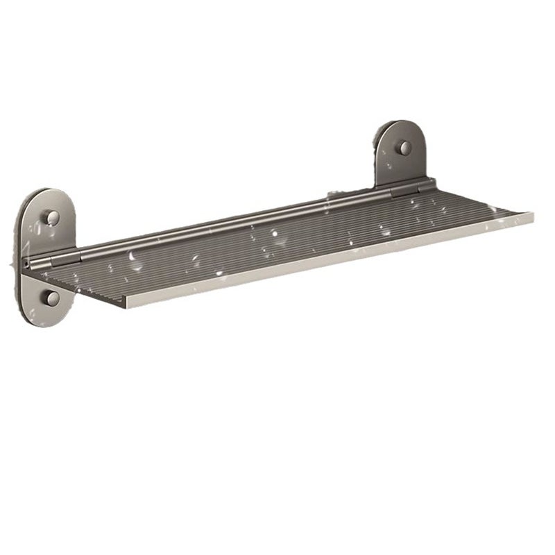 Étagère pliable de 30 cm, Étagère pliable murale, rangement mural salle de bain, support de lavabo mural, Étagère murale sans perçage - 2