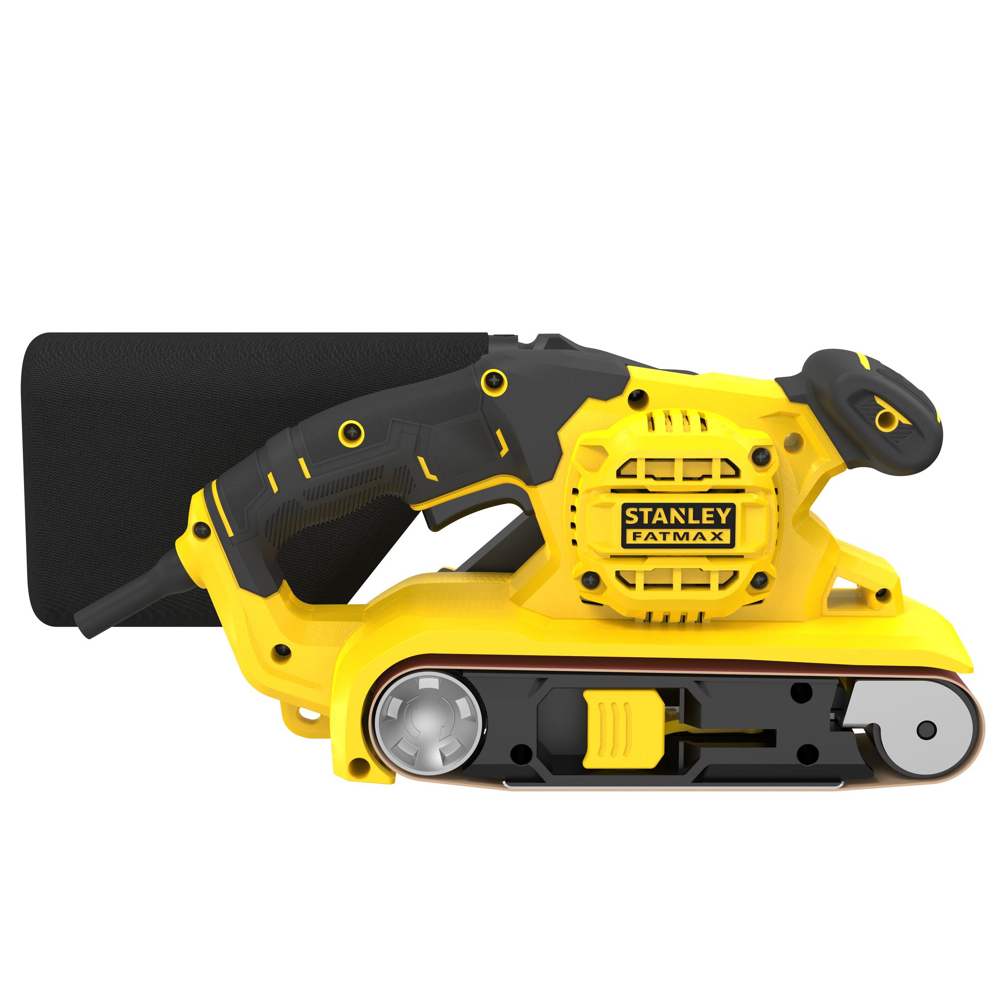 Ponceuse à Bande 1010 W Vitesse 390 m/min, Plateau 533 x 76 mm, Filaire et Compacte STANLEY Fatmax FMEW204K-QS - Livrée en Mallette avec 1 Abrasif - 5