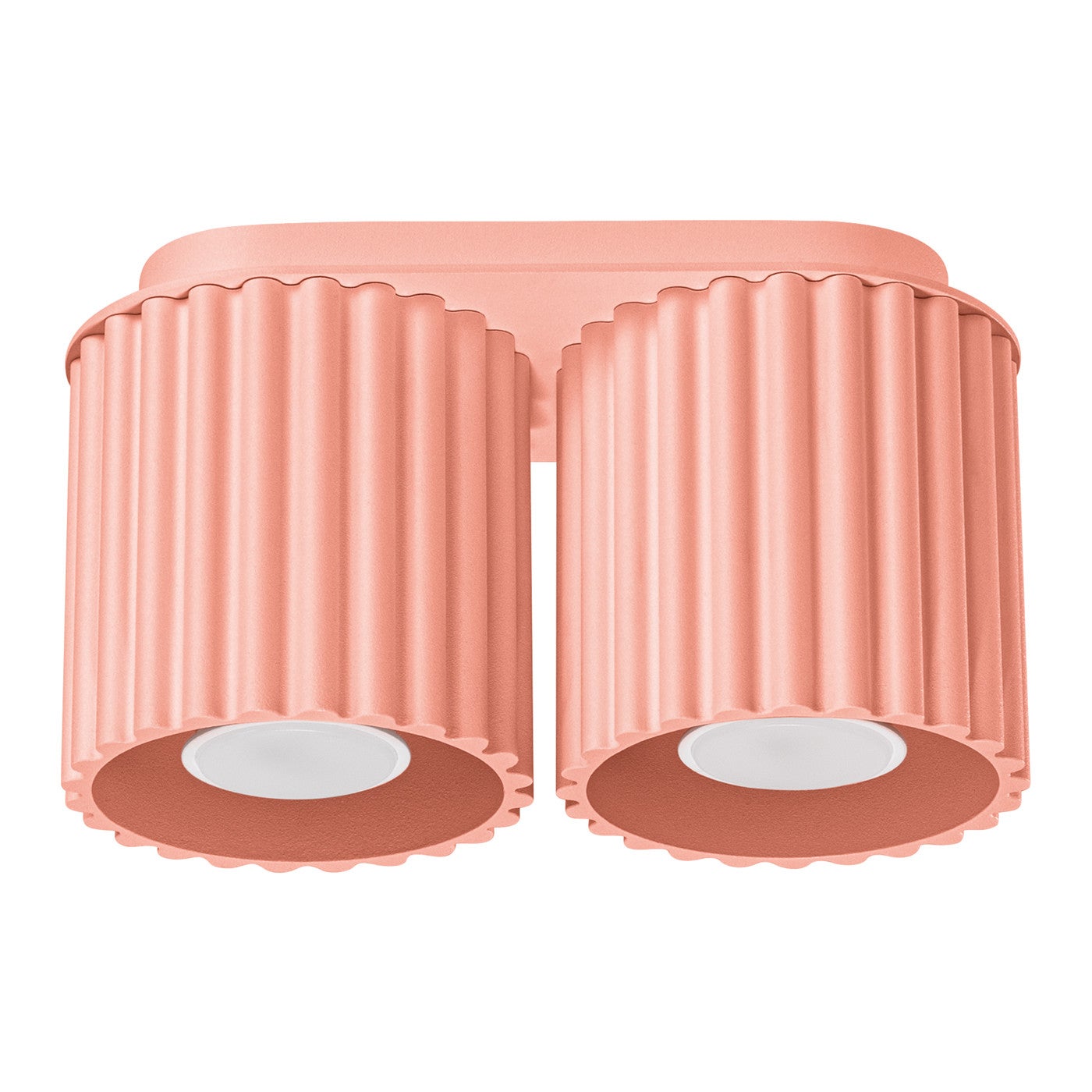 Reflektor sufitowy Spot AURA brzoskwiniwy 2xGU10x10W wym: 12 x 21 x 10 cm IP20 Sollux Lighting