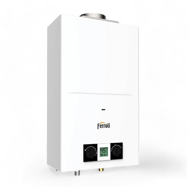 Ferroli chauffe-eau muraux à gaz à tirage naturel chambre ouverte pegaso eco 11 lpg