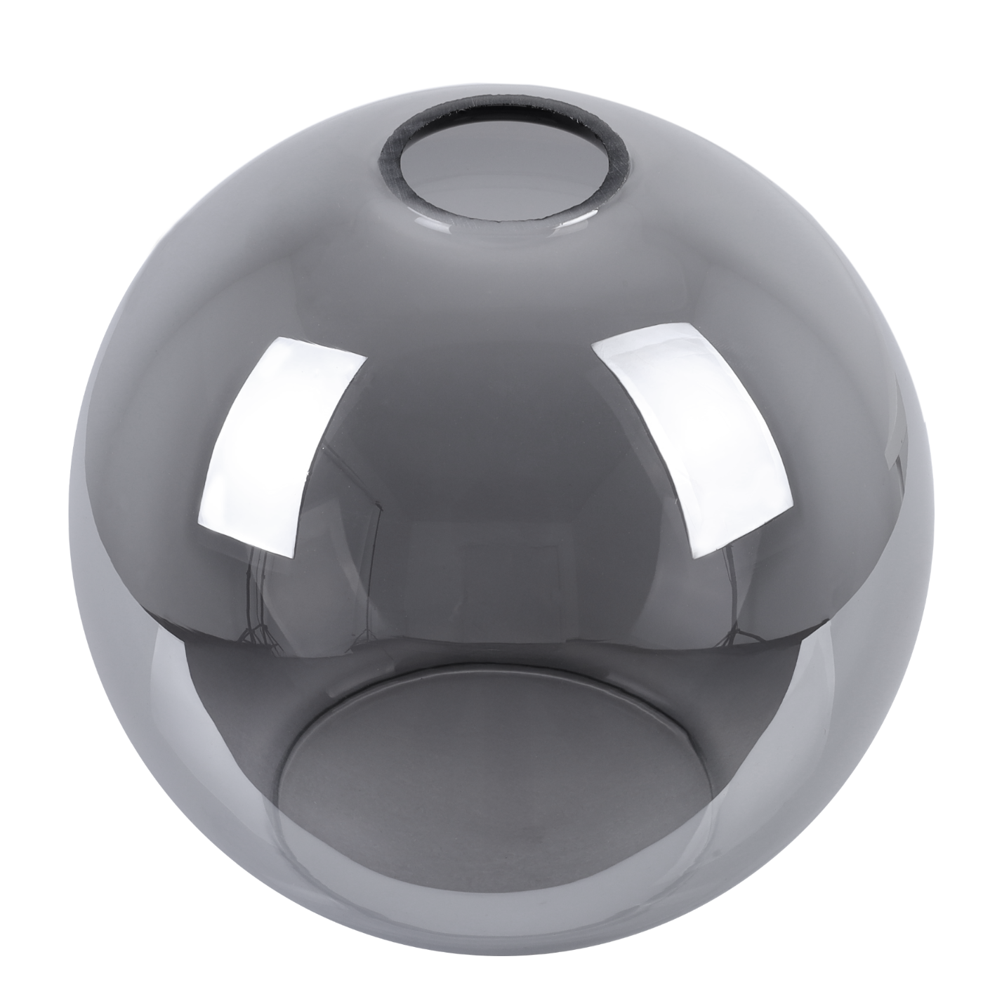 Klosz do lampy sufitowej wiszącej Haga grafitowa kula modern 17,5cm Light Home LH