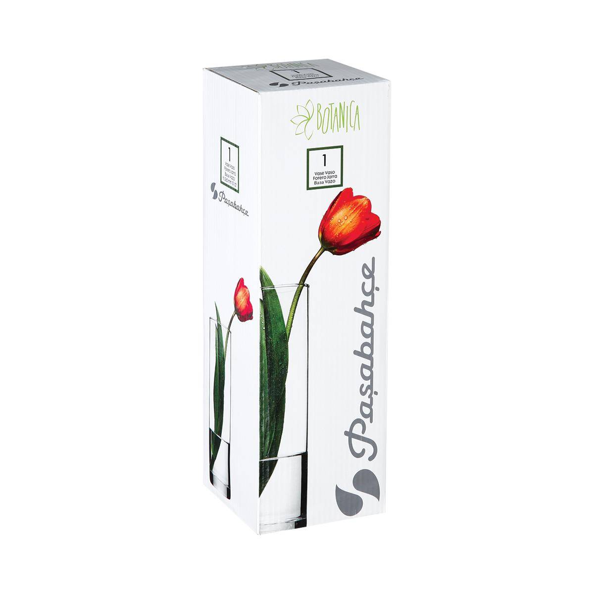 Vaso cilindrico Flora in vetro H26cm,ATMOSPHERA CREATEUR D'INTERIEUR - 3