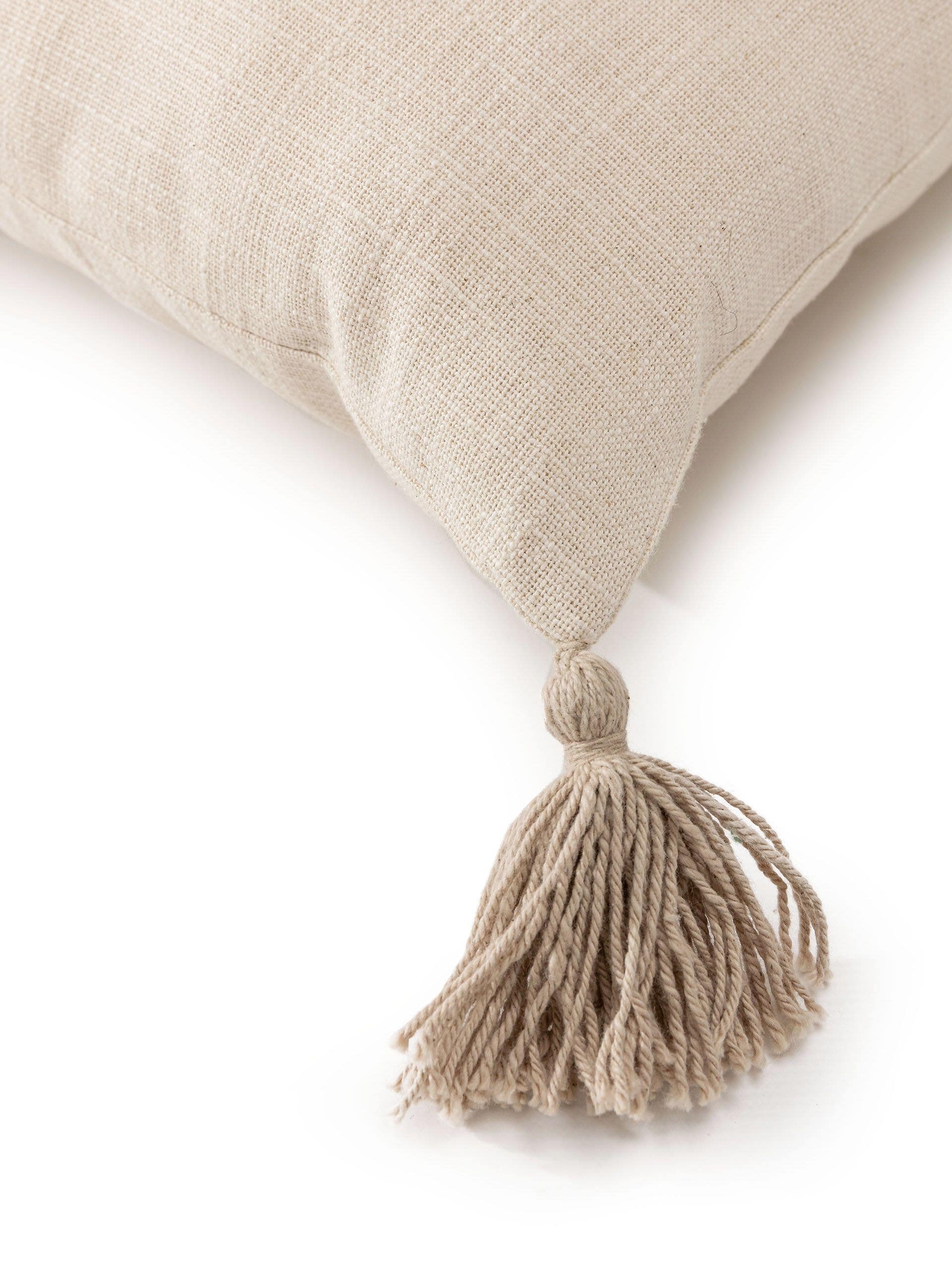 BENUTA - Housse de coussin Savannah jaune 40x40 cm - 4