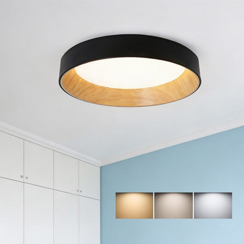 MOONSEA Plafoniera LED Soffitto, 40W Plafoniere Quadrata 3 colori 3000K/ 4000K/6000K, Lampada da soffitto per Soggiorno, Camera da letto, Camera dei bambini, Cucina, 40cm, Nero MOONSEA Plafoniera LED Soffitto, 40W Plafoniere Quadrata 3 colori 3000K/ 4000K/6000K, Lampada da soffitto per Soggiorno, Camera da letto, Camera dei bambini, Cucina, 40cm, Nero