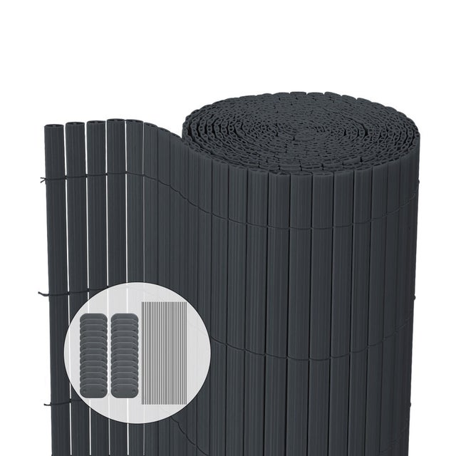 Apple Vision Pro Panel De Mimbre Para Cerramiento O Decoración - Protección Visual Para Vallas Y Jardines (Estilo Rústico) Estera Mimbre Protección Visual BooGardi