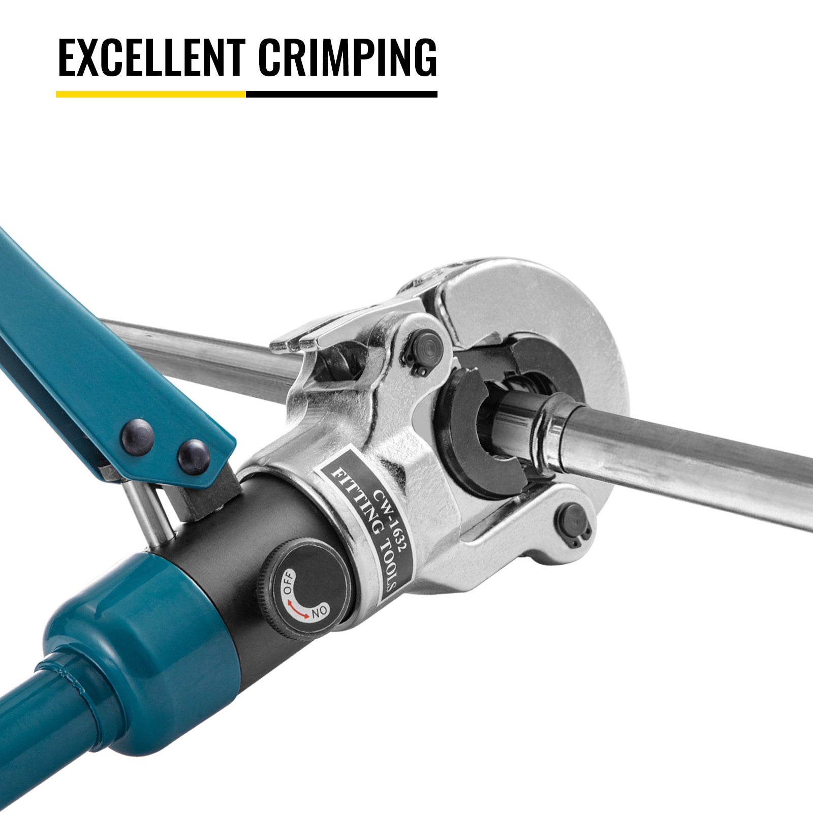 Pince à sertir hydraulique SucceBuy 12T,Ø16-32mm,mâchoires TH 16-20-25-32mm,pour tuyaux composés - 5