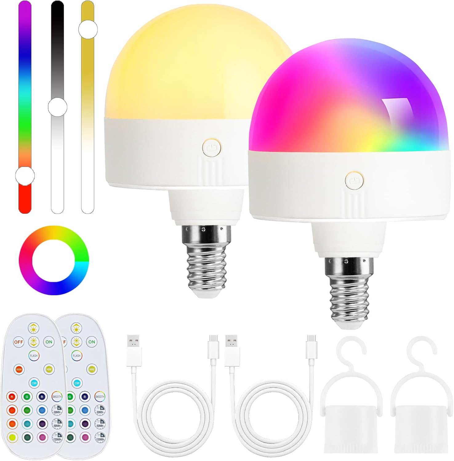 6 bougies LED avec télécommande - Bougies chauffe-plat LED 40 heures et bougies