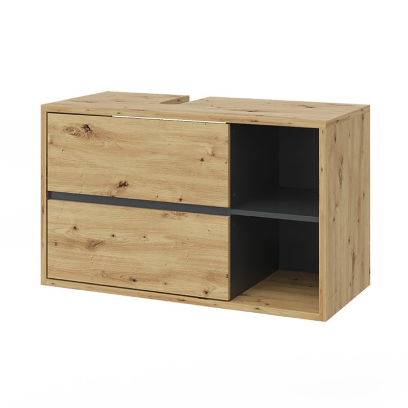 Vicco Szafka pod umywalkę Viola, Dąb rzemieślniczy, 100 x 60 cm