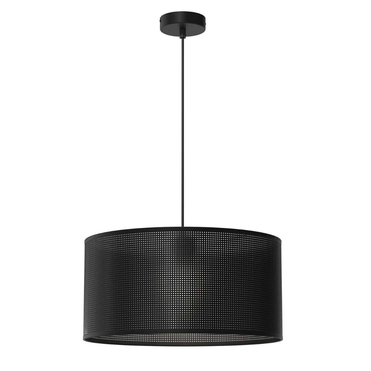 Lampa wisząca Loft Shade czarny matowy 1xE27x15W wym: 120 x 40 x 40 cm metal Luminex