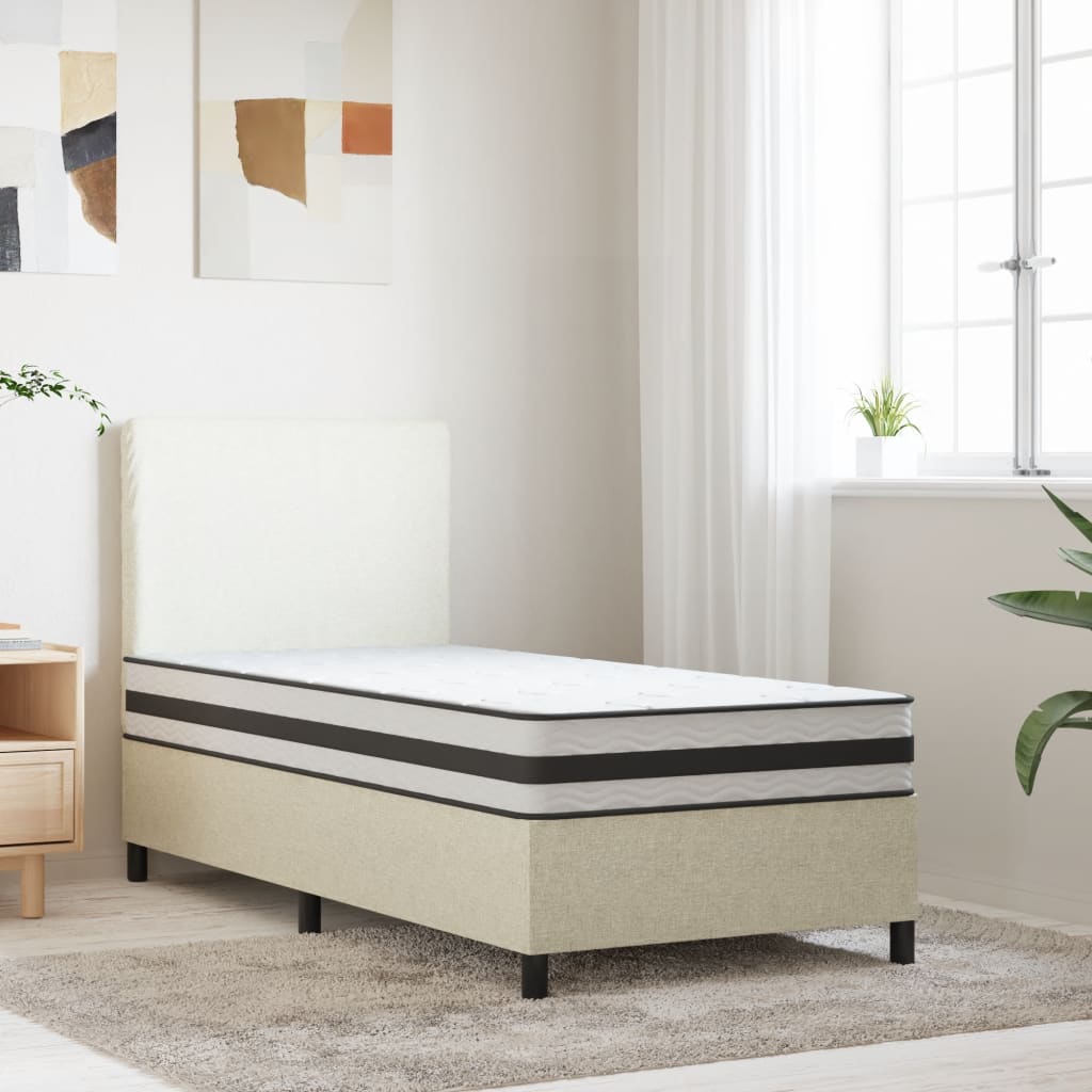 Matelas Pour Berceau Bébé 10 Cm D'épaisseur - Noyau HR ECOPUR Respirant - Taille 70 X 140 Cm - Double Face Ferme
