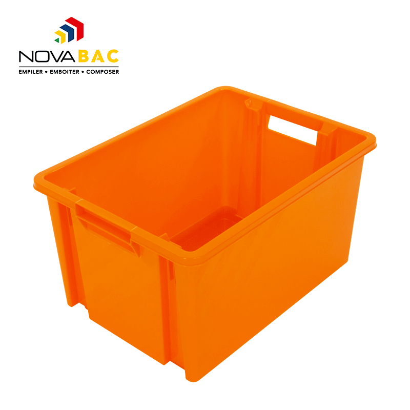 NOREV 111 Bulldozer Continental CD-8 Orange Fluo - 1/43 - Occasion