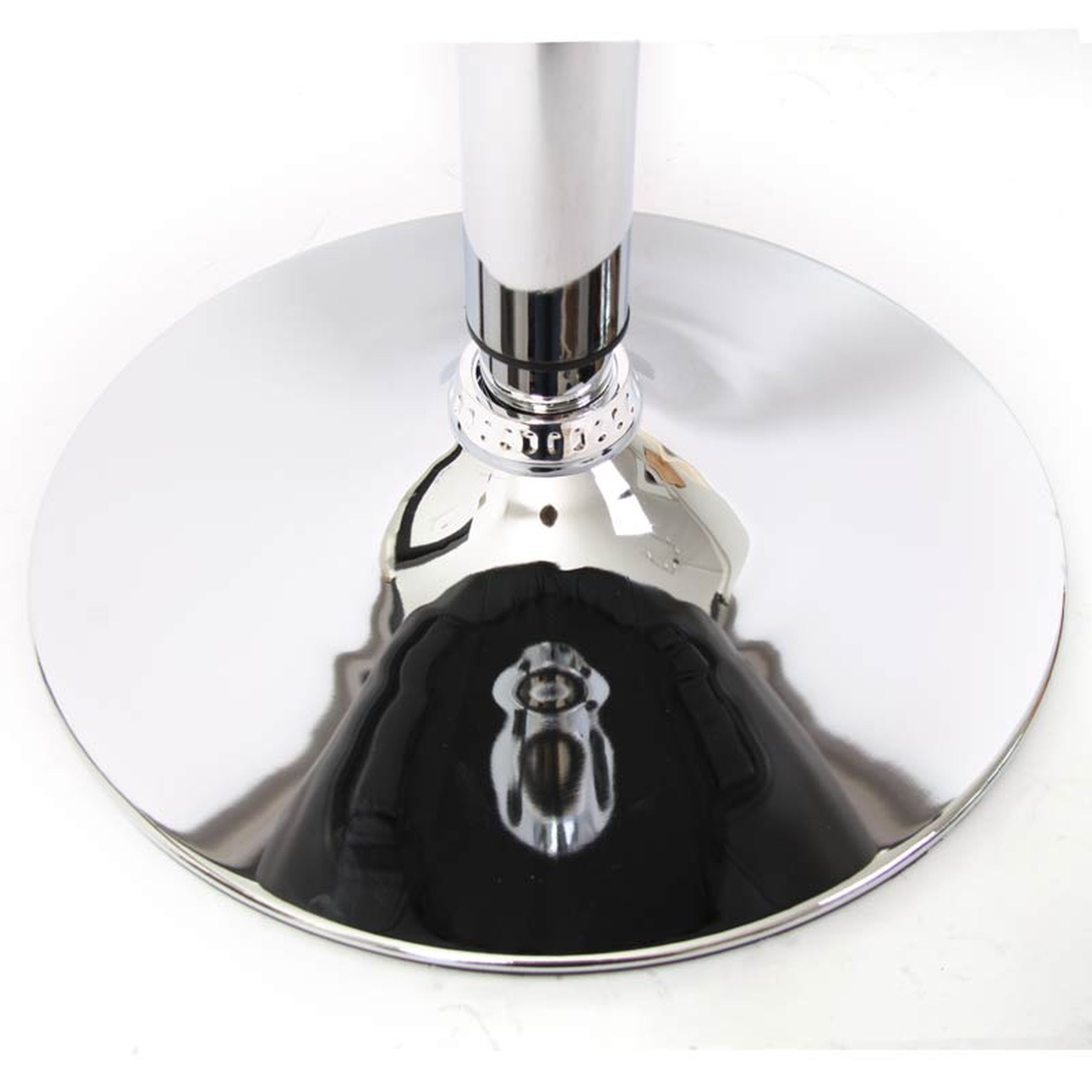 Set 6x sedie Palermo design sala pranzo girevole lounge elegante ecopelle 50x60x82cm nero - 7