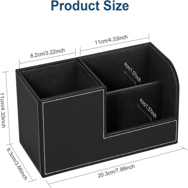 Lot De 2 Pots à Crayons Cubiques - Organisateur De Bureau En Plastique Rose, 10.2cm De Haut