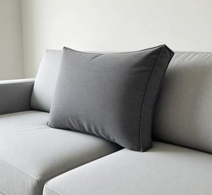 Comfyt Cuscino Da Lettura In Memory Foam Triturato – Supporto Per La Schiena Da Letto, Con Fodera Lavabile E Maniglia - 4
