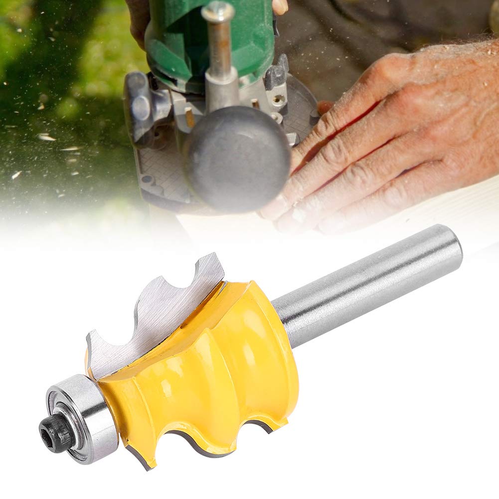 Fraise à Défoncer à Bec Rond 1/2 X 3/4 TOOLSTAR - Tige 12,7mm Carbure Bois