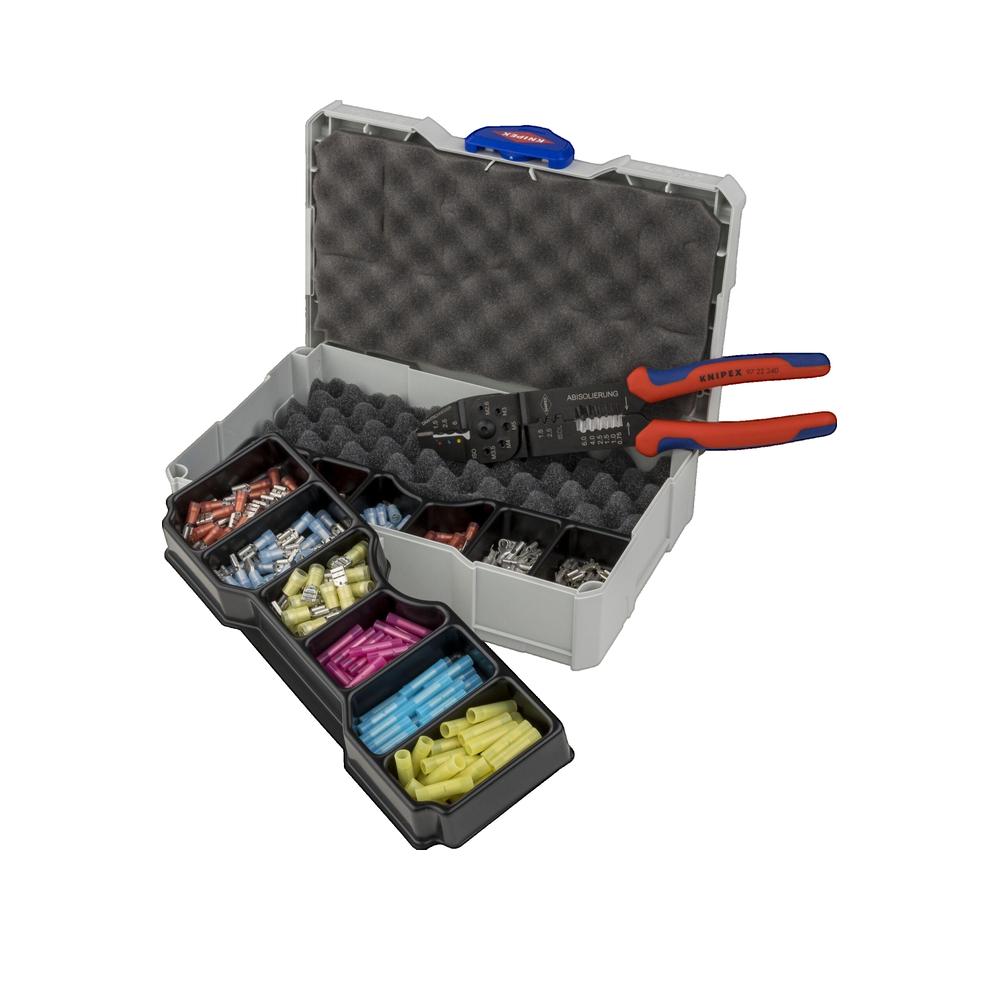 Zestaw szczypiec Knipex 97 90 25 z 301 elementami i zorganizowanym etui