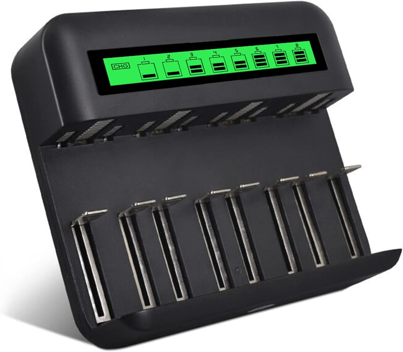 Ładowarka USB LCD do akumulatorów AAA AA C D Ni-MH Ni-CD