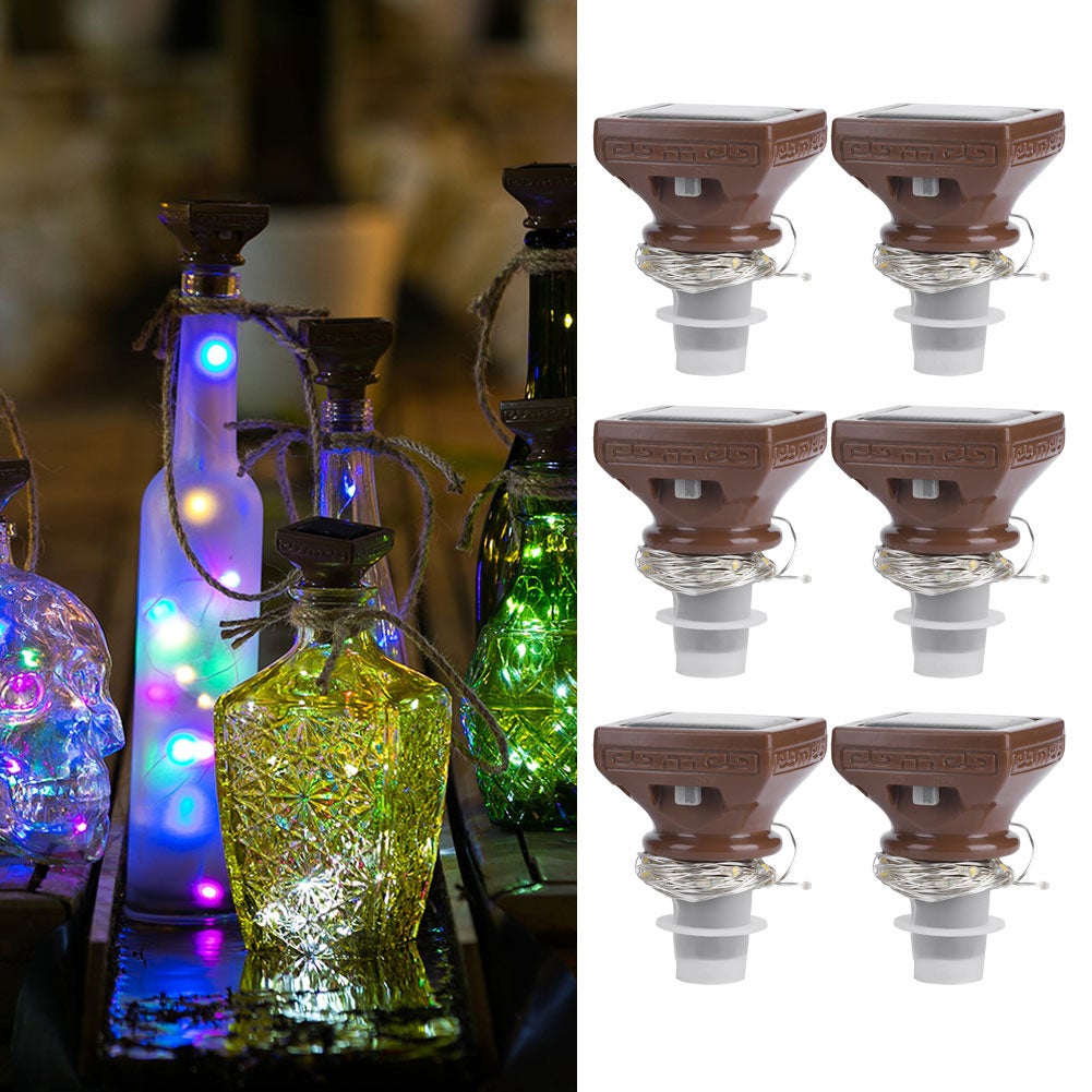 LAMPADA LED A TAPPO PER BOTTIGLIE, RICARICABILE USB (Nuovo E Nell - Foto 2