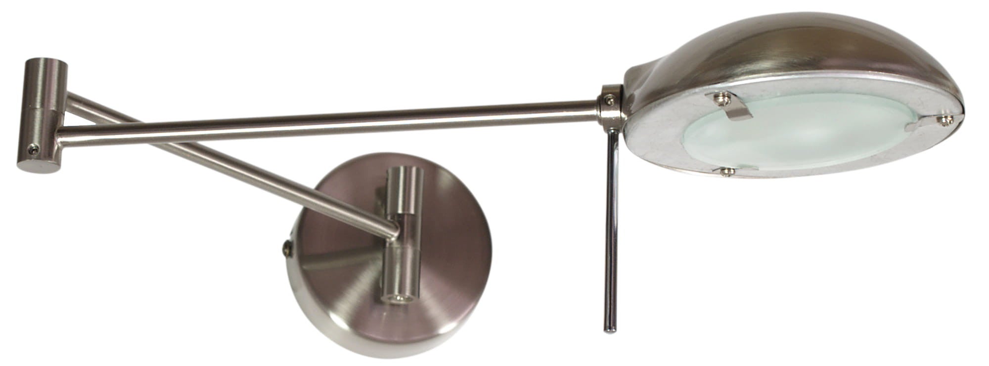 Kinkiet ścienny Largo srebrny 1xG9x28W wym: 8 x 53 x 10 cm metal IP20 Candellux