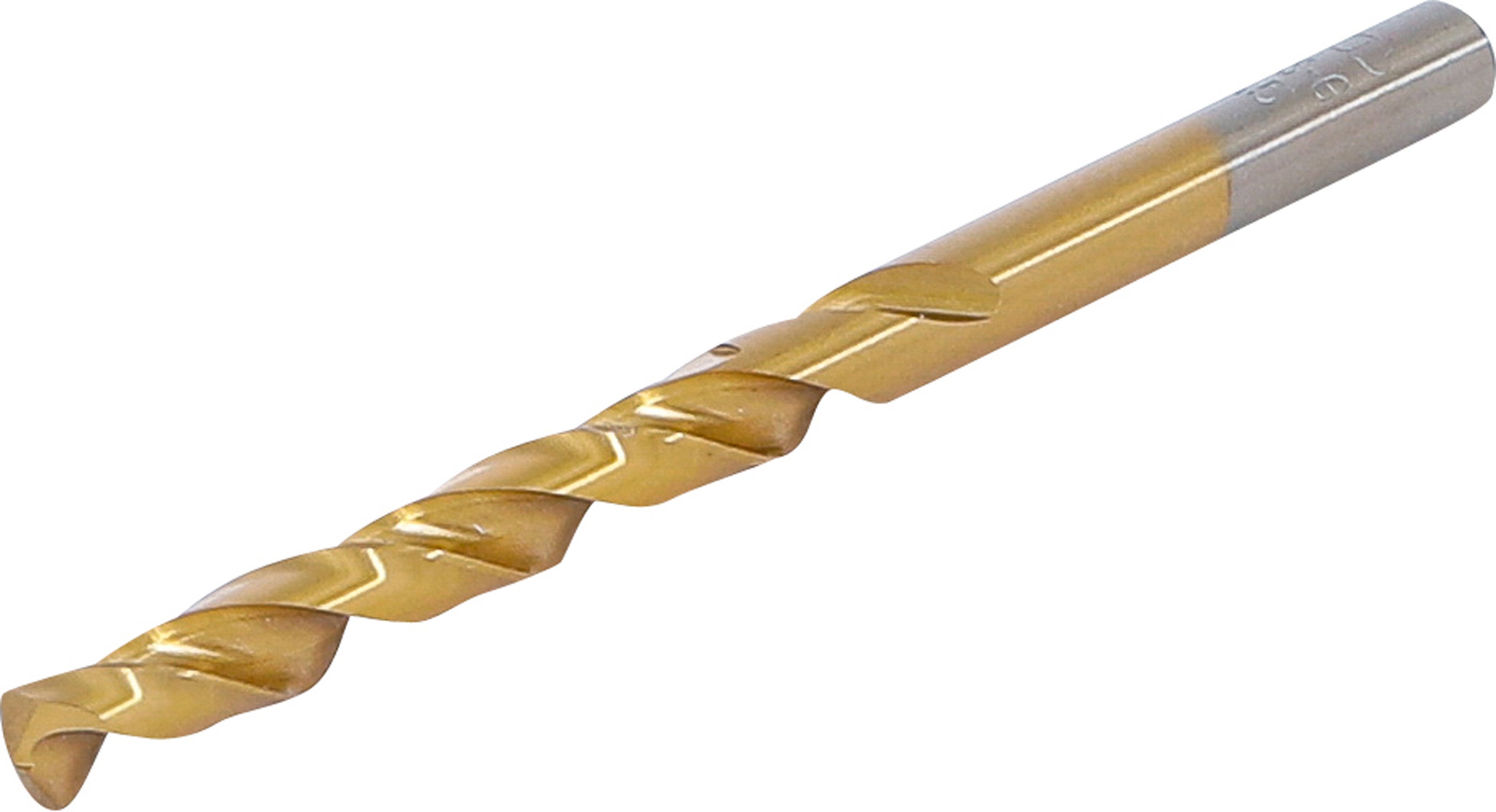Wiertło kręte BGS HSS-G tytanowo-azotowane 6,5 mm - 2040-6.5