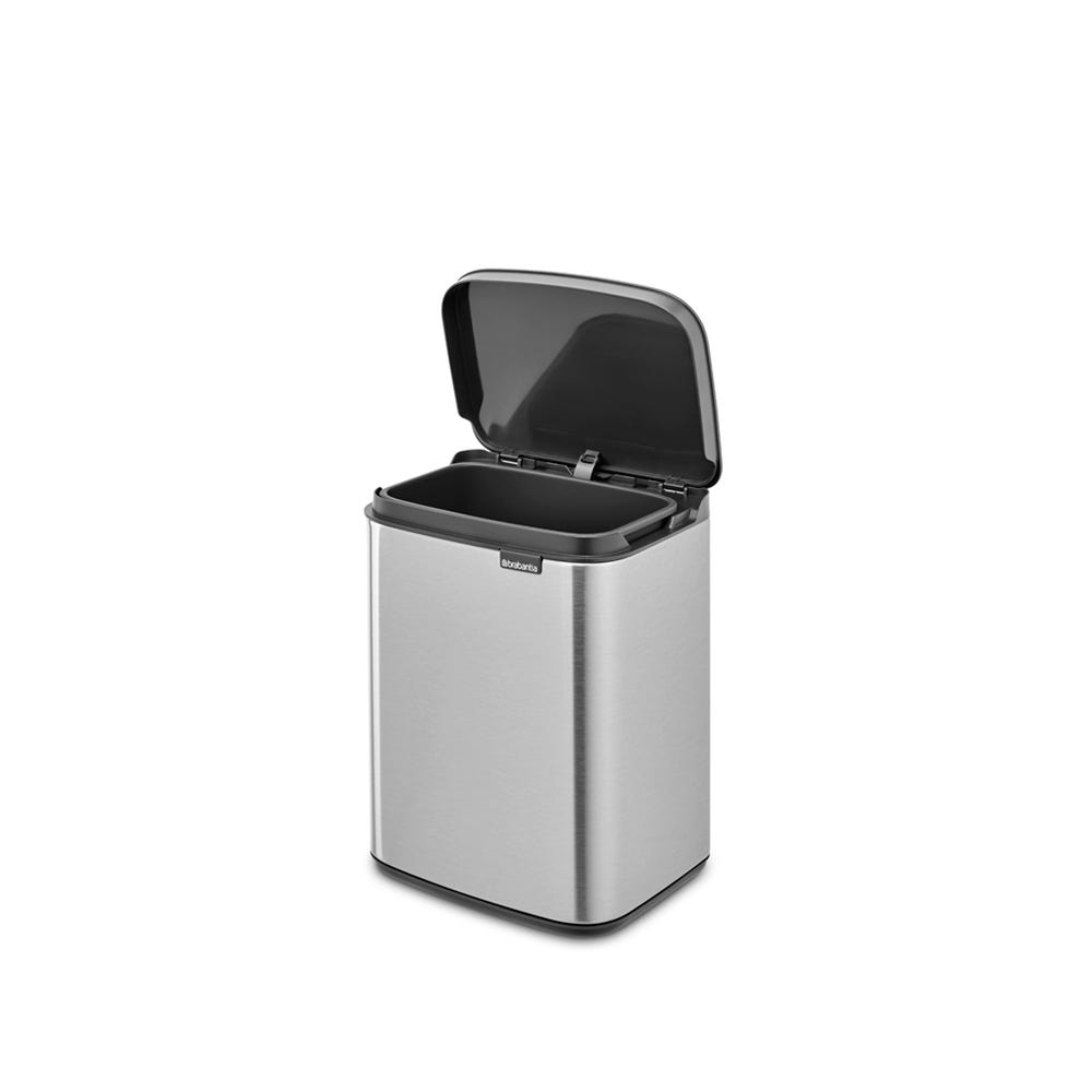 Kosz łazienkowy Bo Cube Rectangular szary 4 L