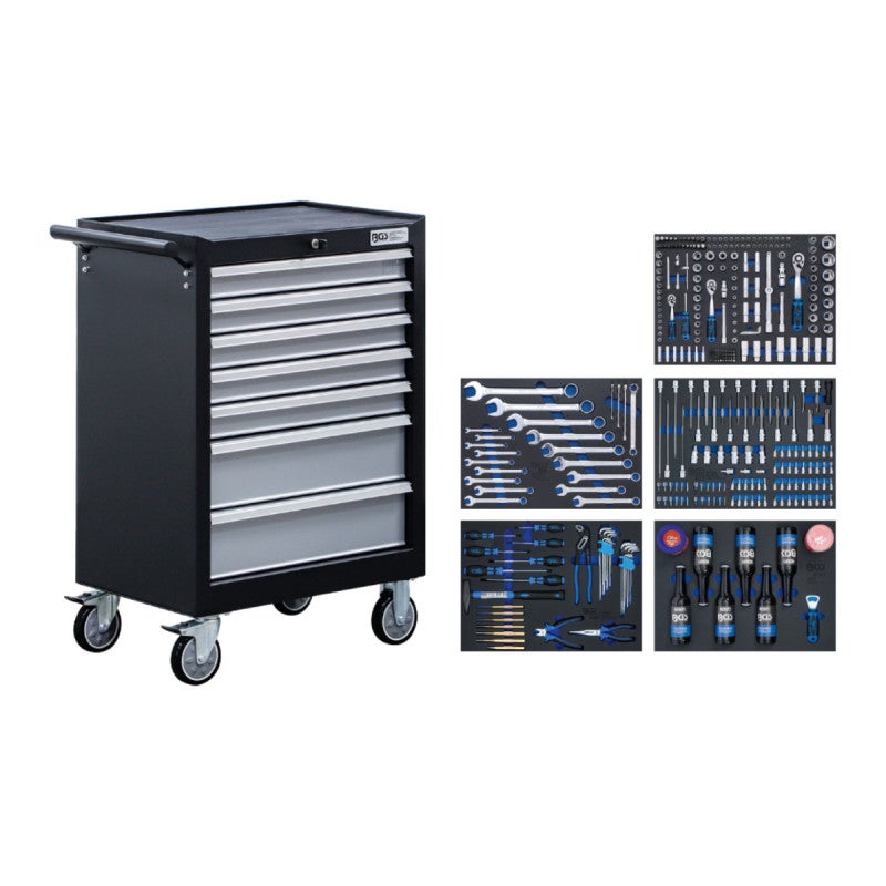 CAISSE EXTENSION BGS TECHNIC - HAUT DE SERVANTE D'ATELIER - 4 TIROIRS