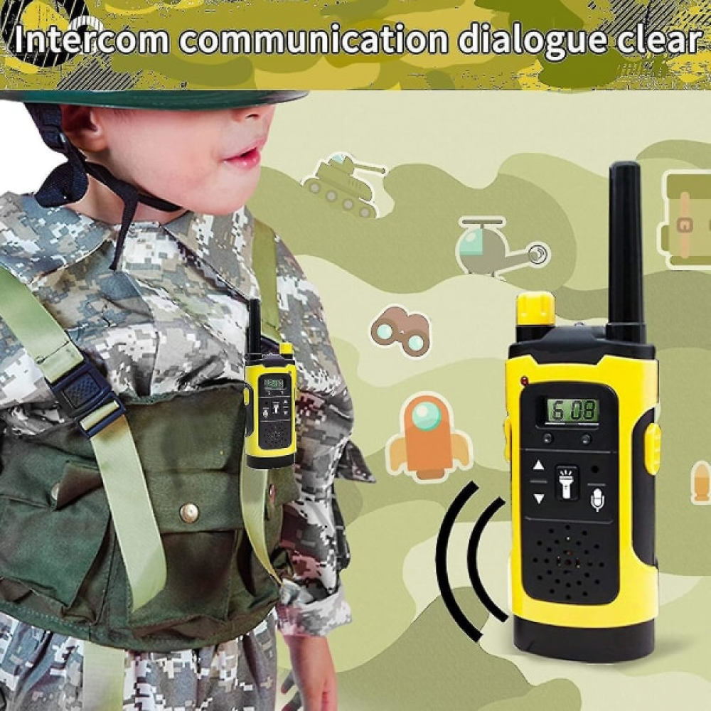 Walkie-talkies infantiles, aptos para niños y niñas de 3 a 12 años, de largo alcance. - 5