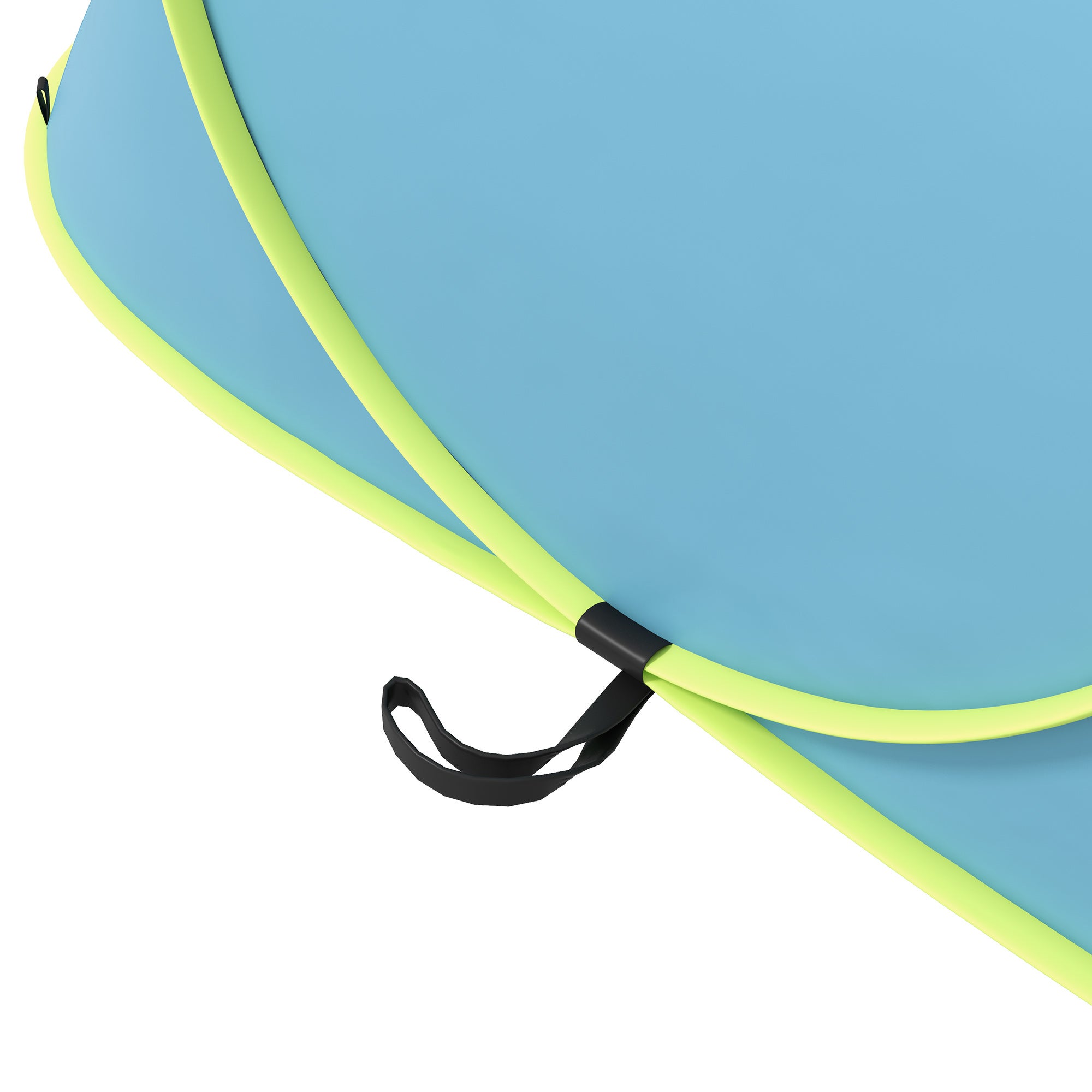 Tente de camping 2-3 personnes étanche 2000 mm avec sac de transport pour la randonnée 245x148x105 cm Bleu - 10