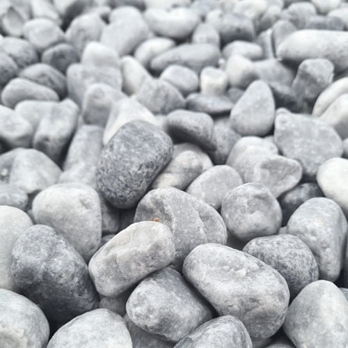 Sac de +/- 150 kg 2,M² Galet Gris Codol Nevada 20/40 Bricoman