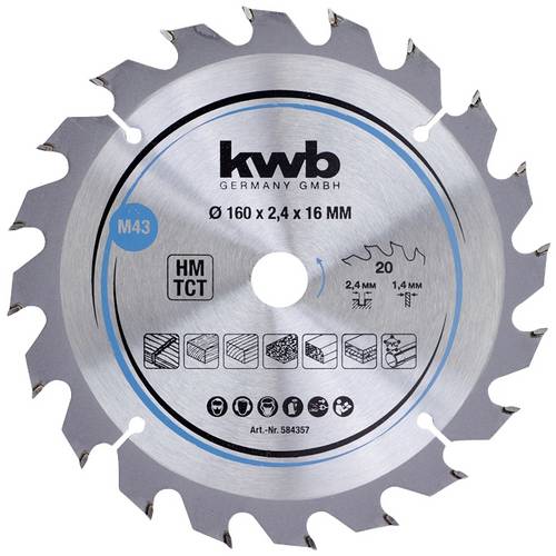 Lame de scie circulaire Chrome-Vanadium Wolfcraft 6264000 150 x 20 mm Lame de scie circulaire Chrome-Vanadium Wolfcraft 6264000 150 x 20 mm