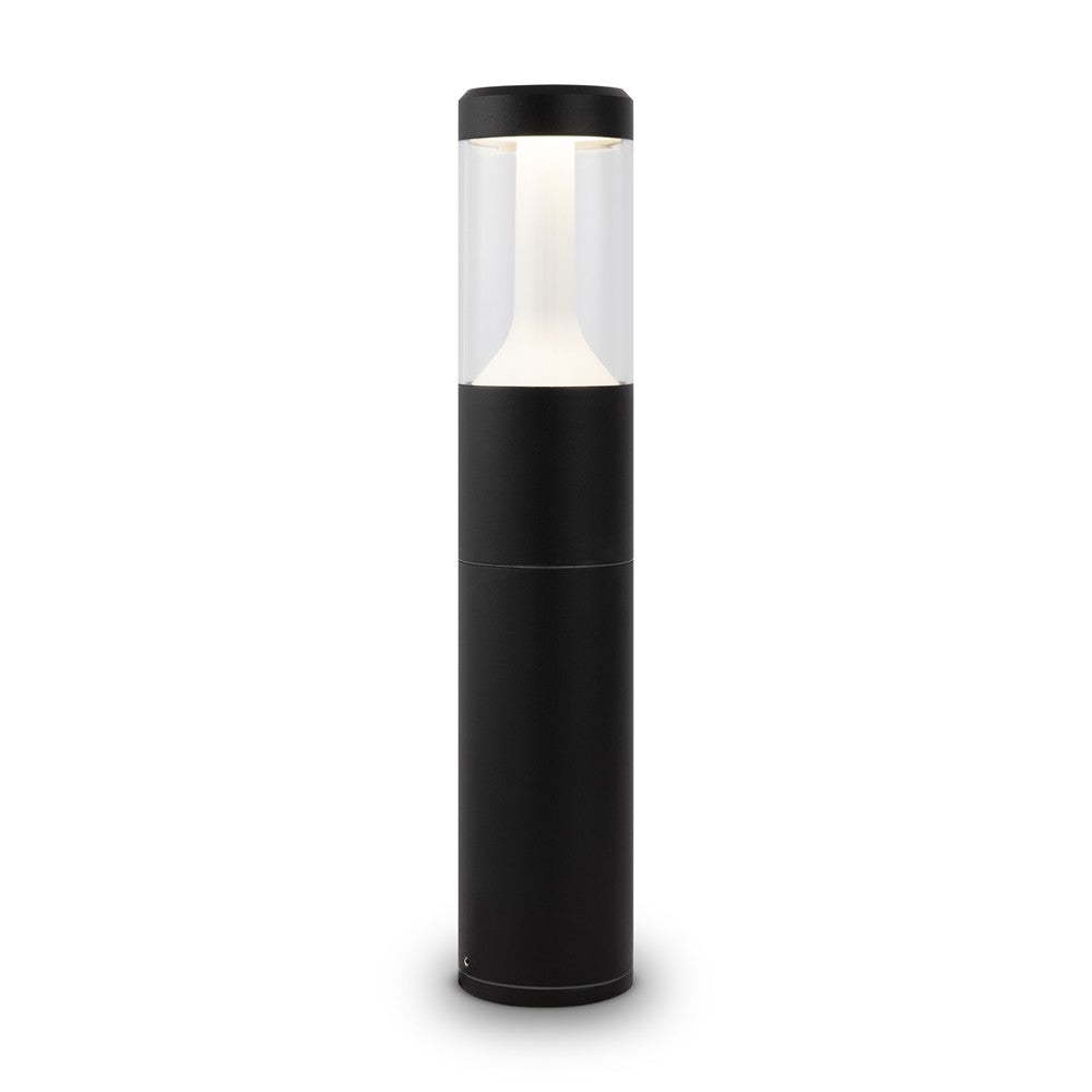 Lampa ogrodowa stojąca Koln czarna LED 8W 4000K 450lm IP54 wym: 45 x 9 x 45 cm aluminium Maytoni