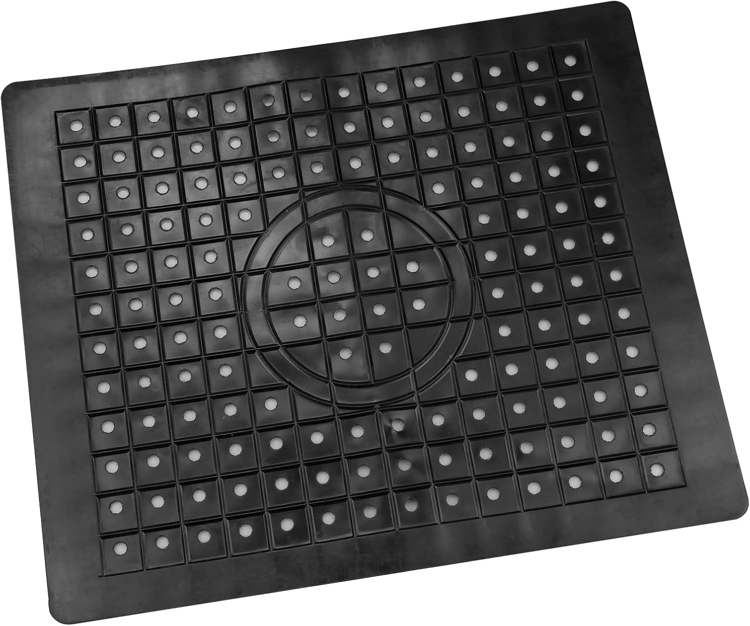 2-częściowa silikonowa mata pod zlew kuchenny, podkładka ochronna pod filtr do wody, 31,4 * 26 cm (czarna)