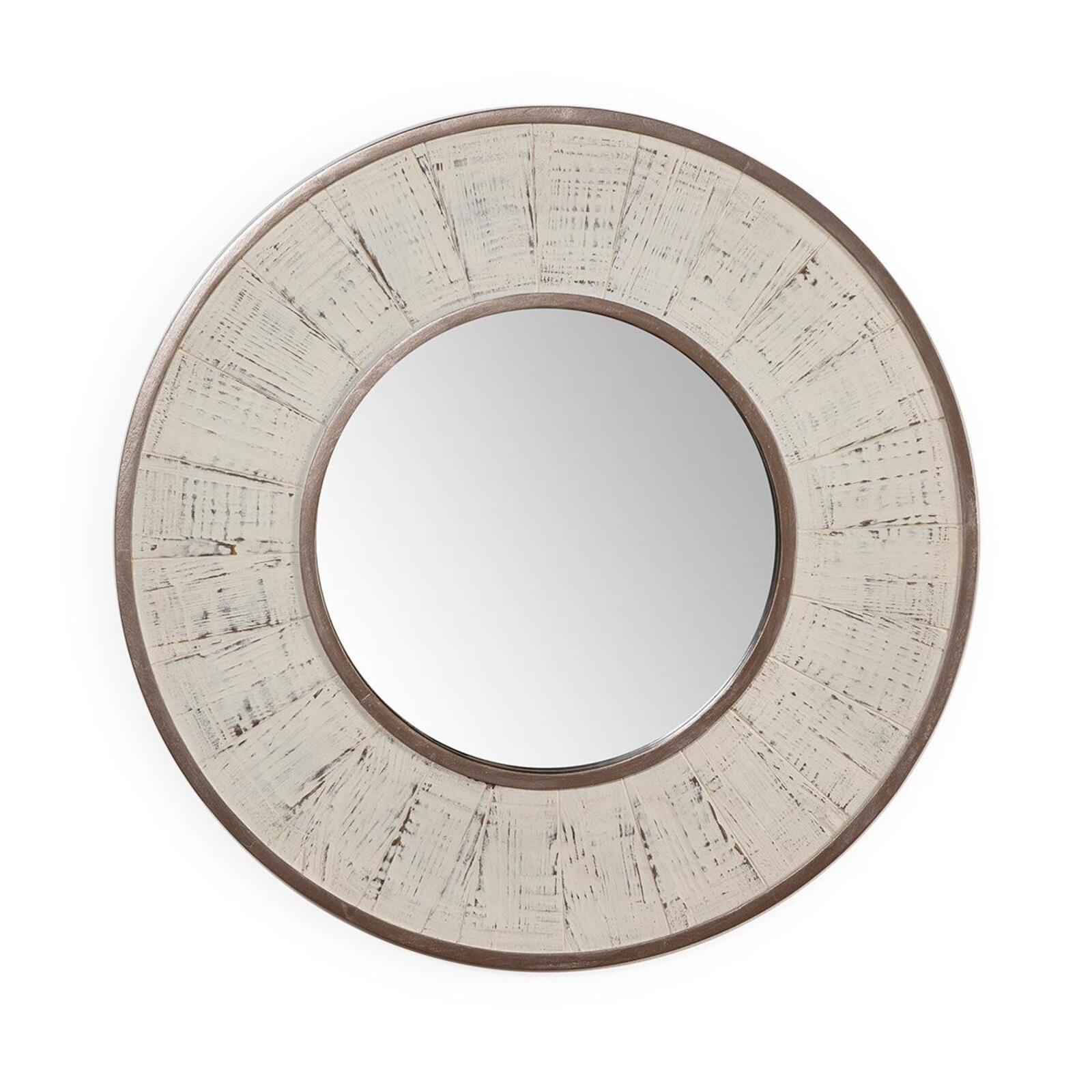 Miroir Denio 80 x 3 x 80 cm Blanc Antique - 3