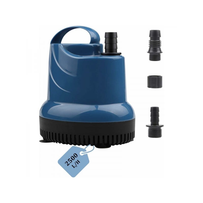 Miniaturowa pompa zanurzeniowa 2500 l/h 40 W 230 V, wysokość wylotu 2,3 m, kabel 2,5 m