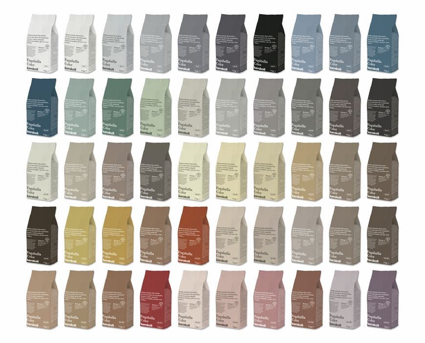 Fugabella color KK 130 Stucco in Resina Cemento Decorativo per La stuccatura di Piastrelle Mosaici e Marmi 3 Kg - Kerakoll - 3