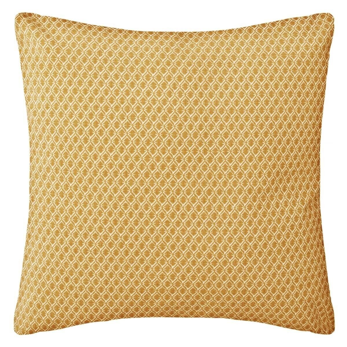 Poduszka dekoracyjna atmosphera ocre geometryczny design 38x38 cm