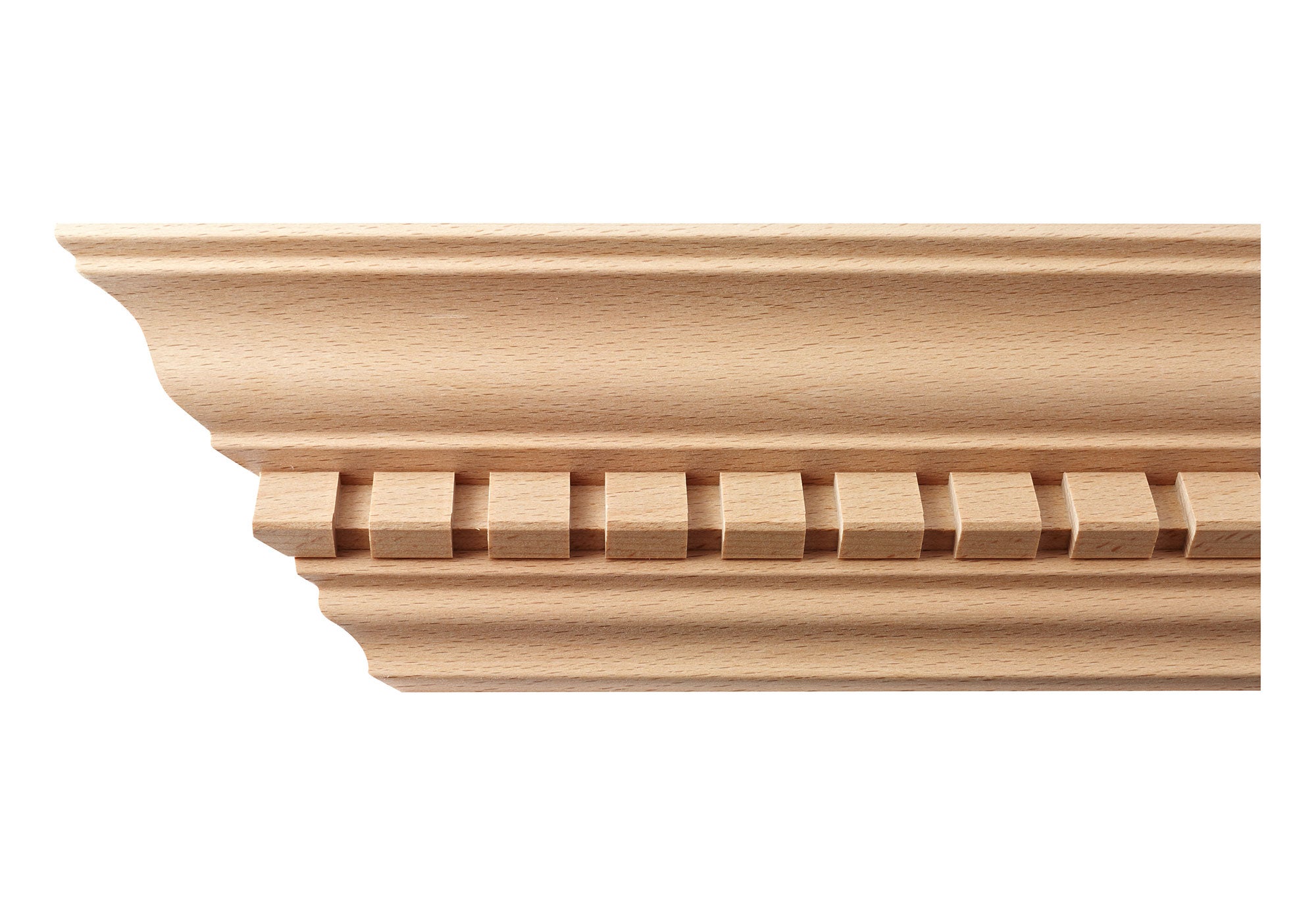 Modanatura In Legno Intagliato Non Verniciato, Larghezza Da 0,6 Pollici - Foto 10