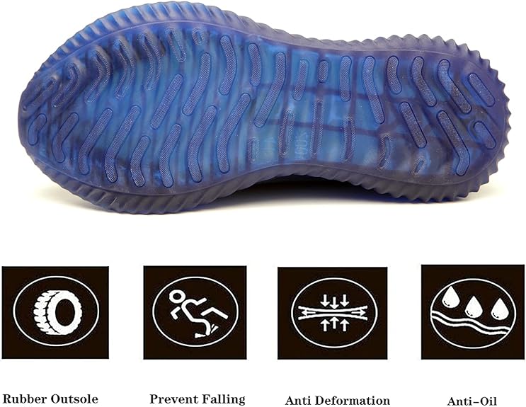 Chaussures de Sécurité Unisexes à Bout en Acier - Baskets Légères Résistantes à la Perforation pour l'Industrie et la Construction - 4