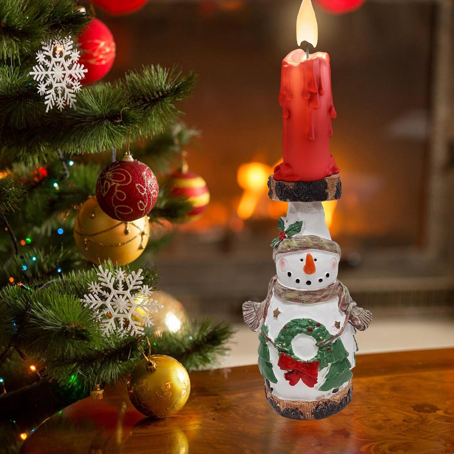 Poupée Télescopique Bonhomme De Neige De Noël - Jambes Extensibles à La Main - Décoration Festive Maison